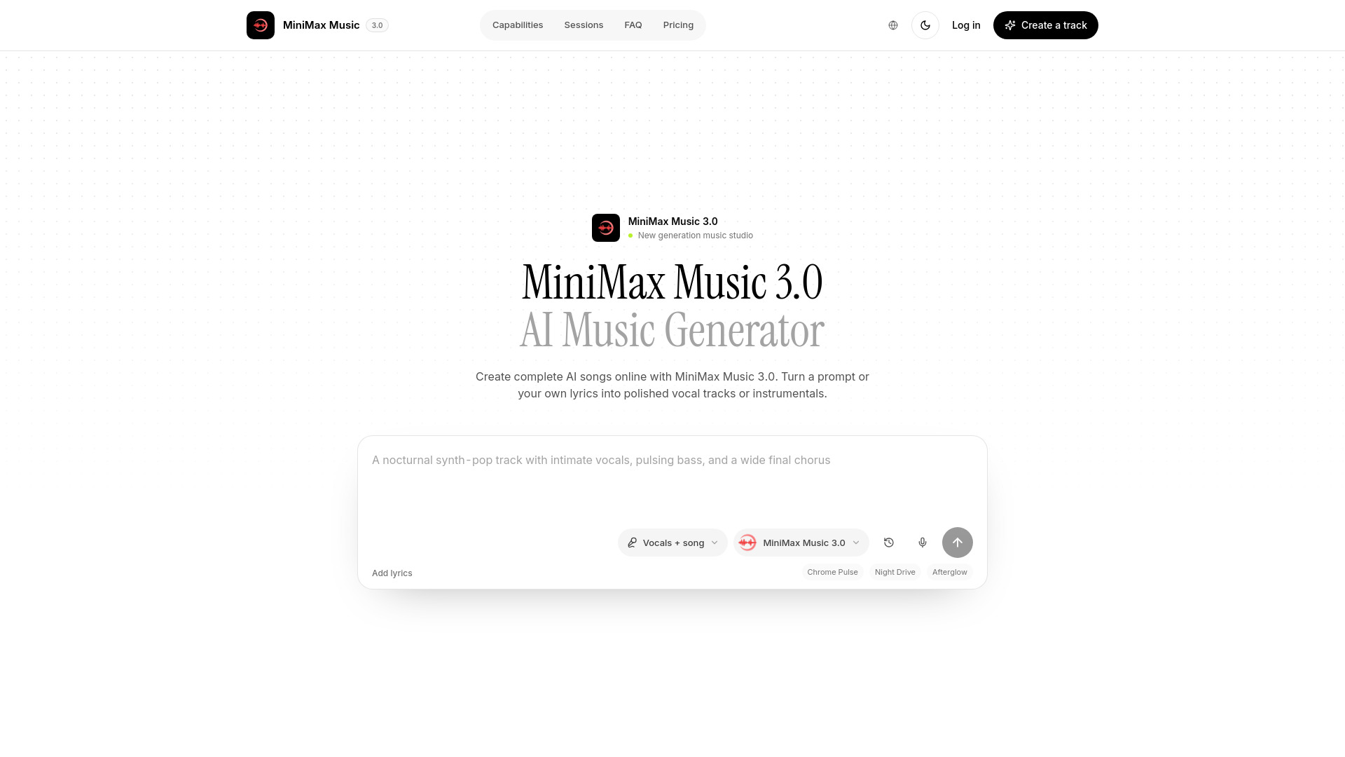 Music 3 screenshot