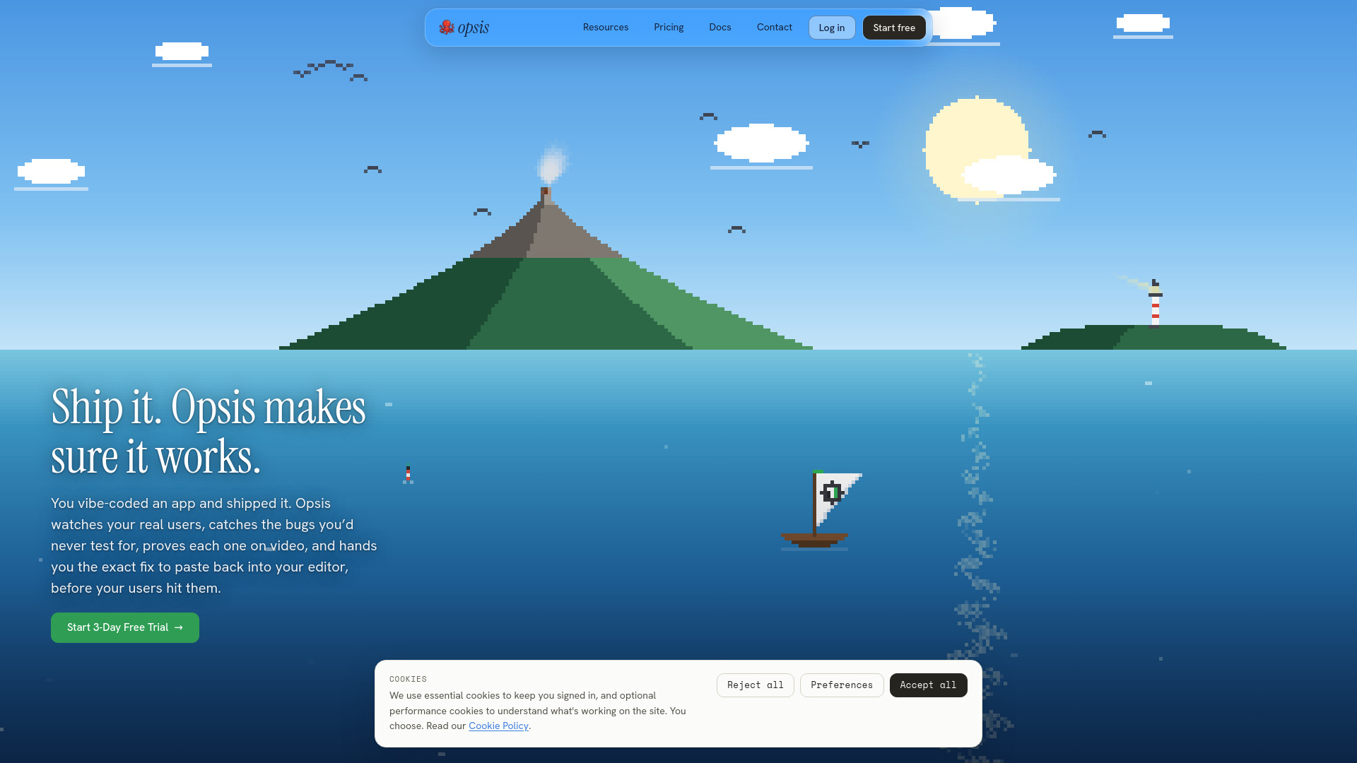 Opsis screenshot