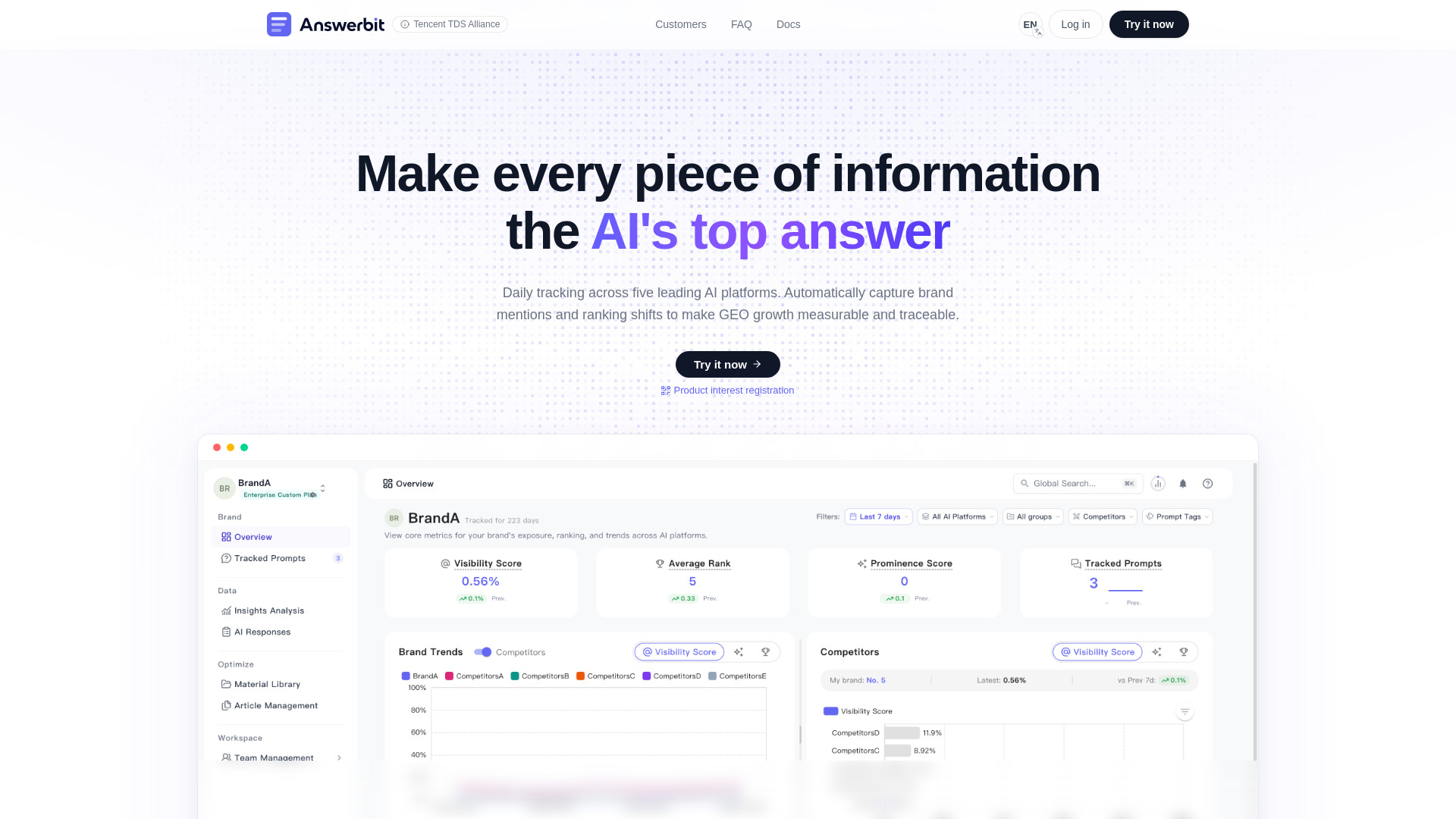 Answerbit screenshot