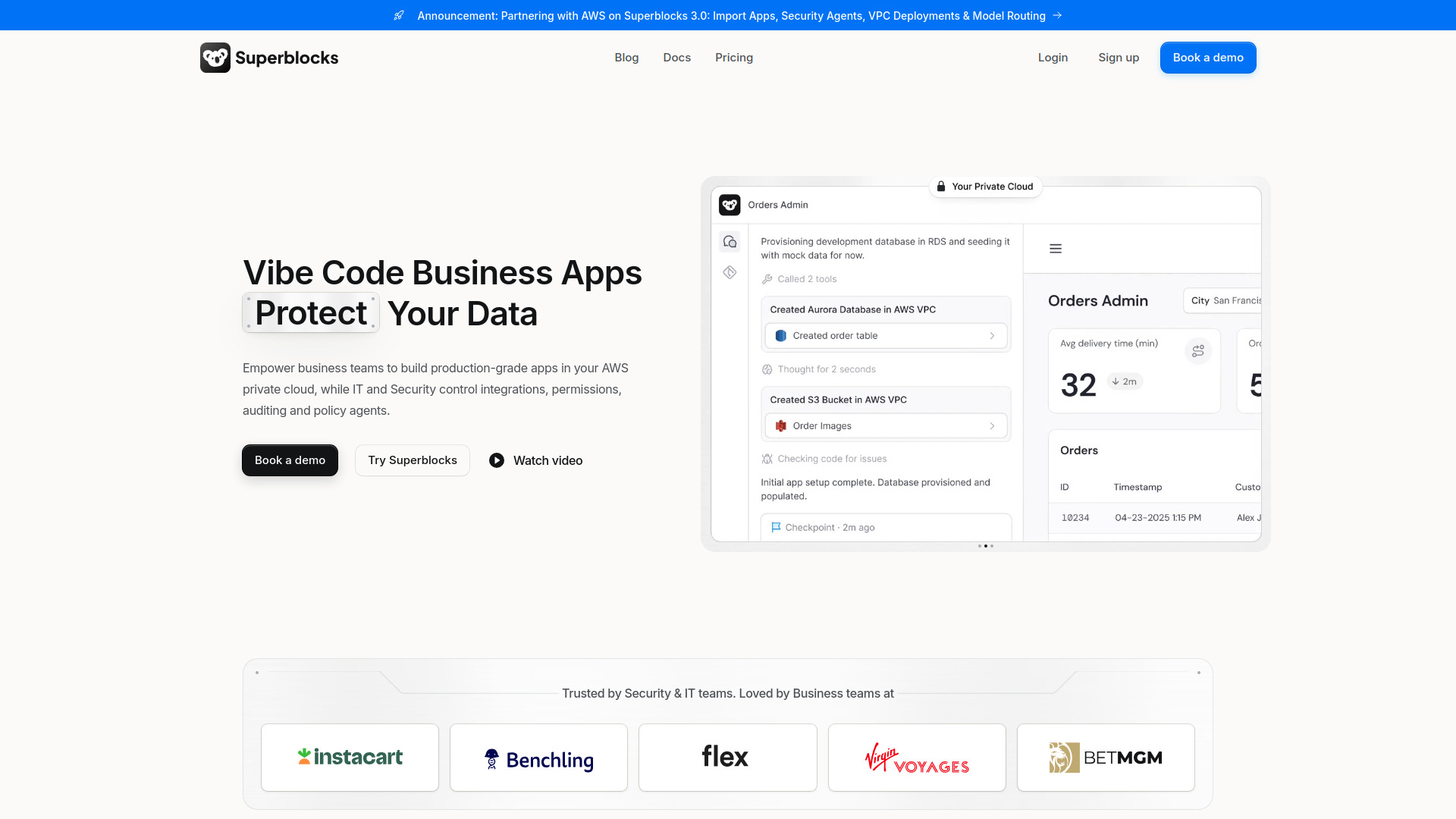 Superblocks screenshot