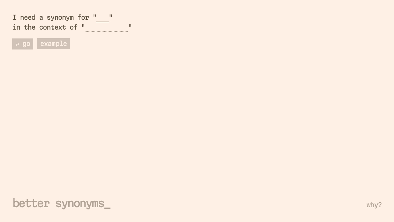 better synonyms screenshot