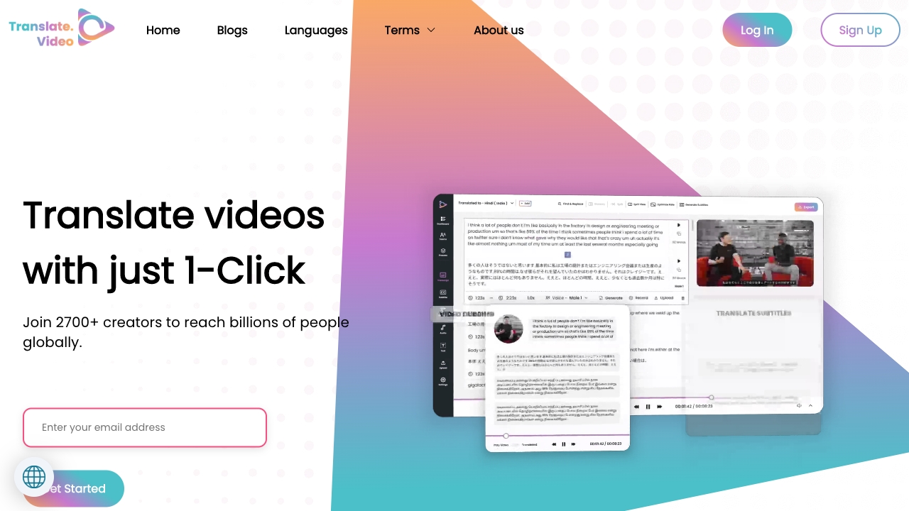 Translate.Video screenshot