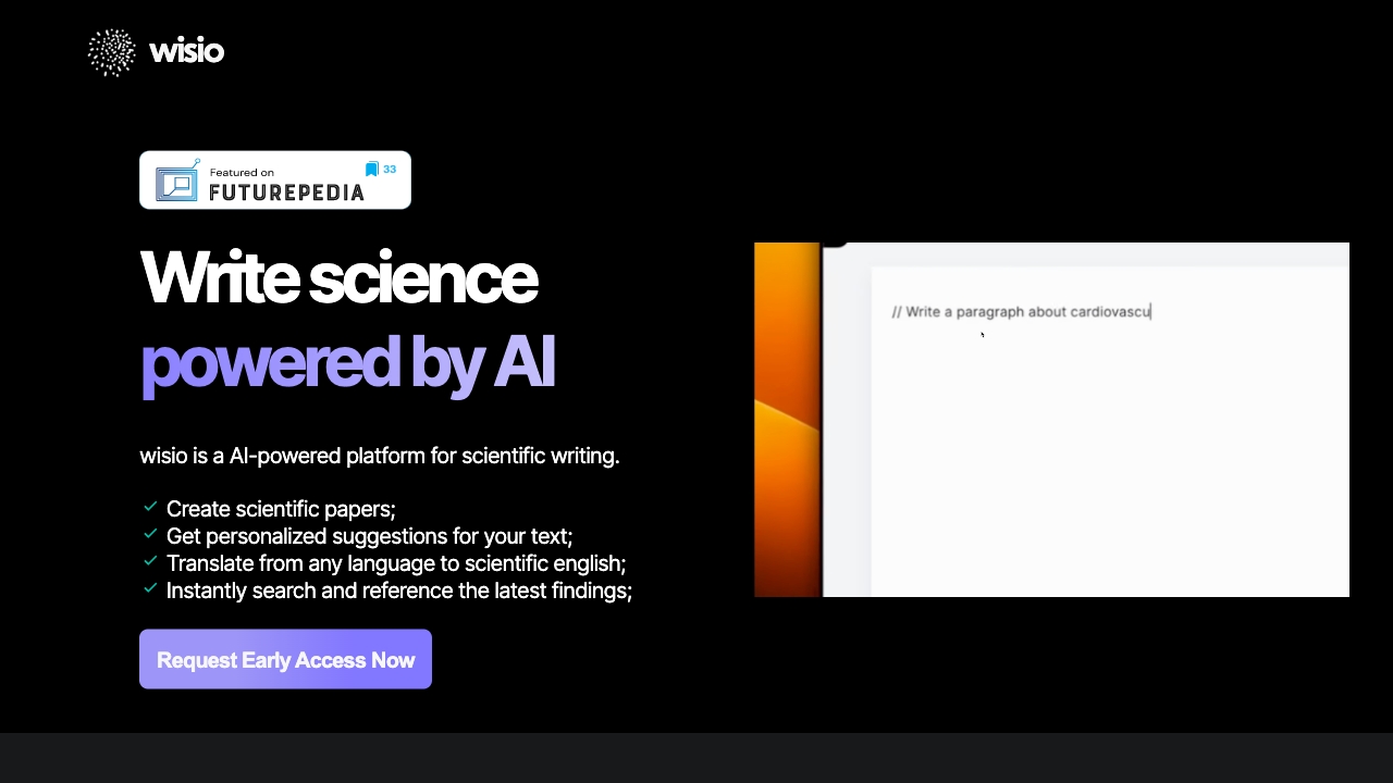 Wisio screenshot