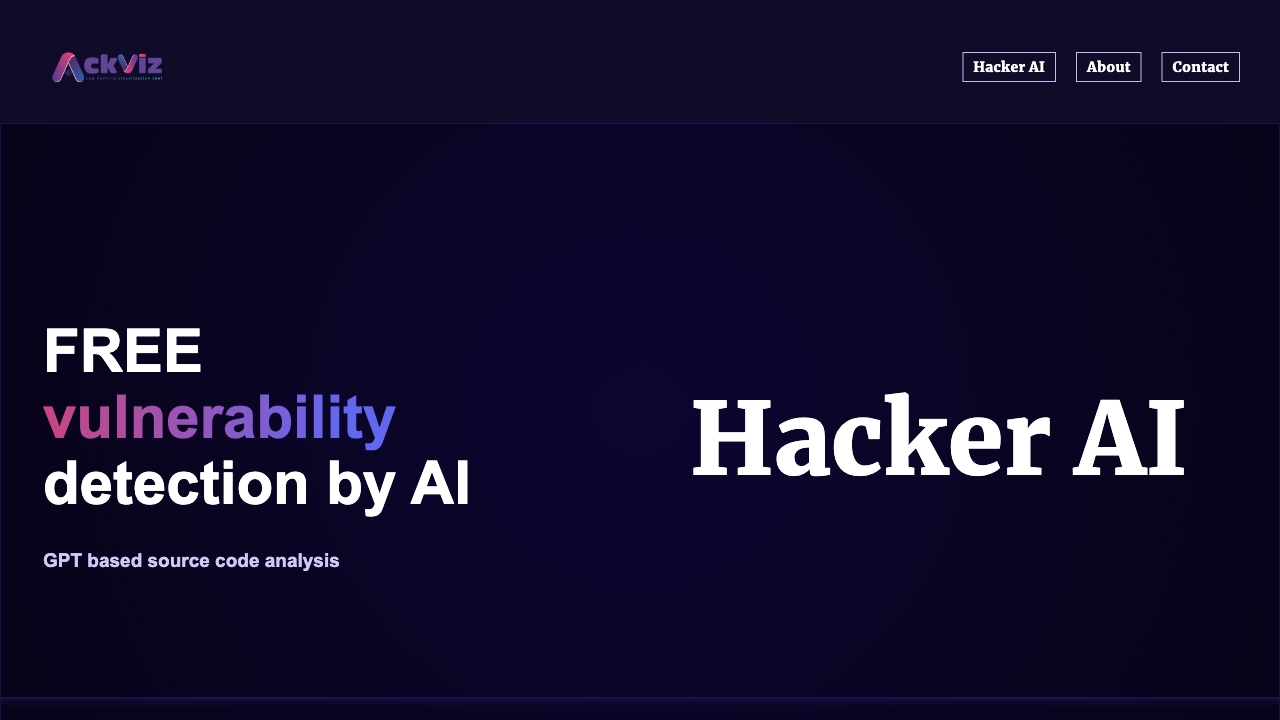 Hacker AI screenshot