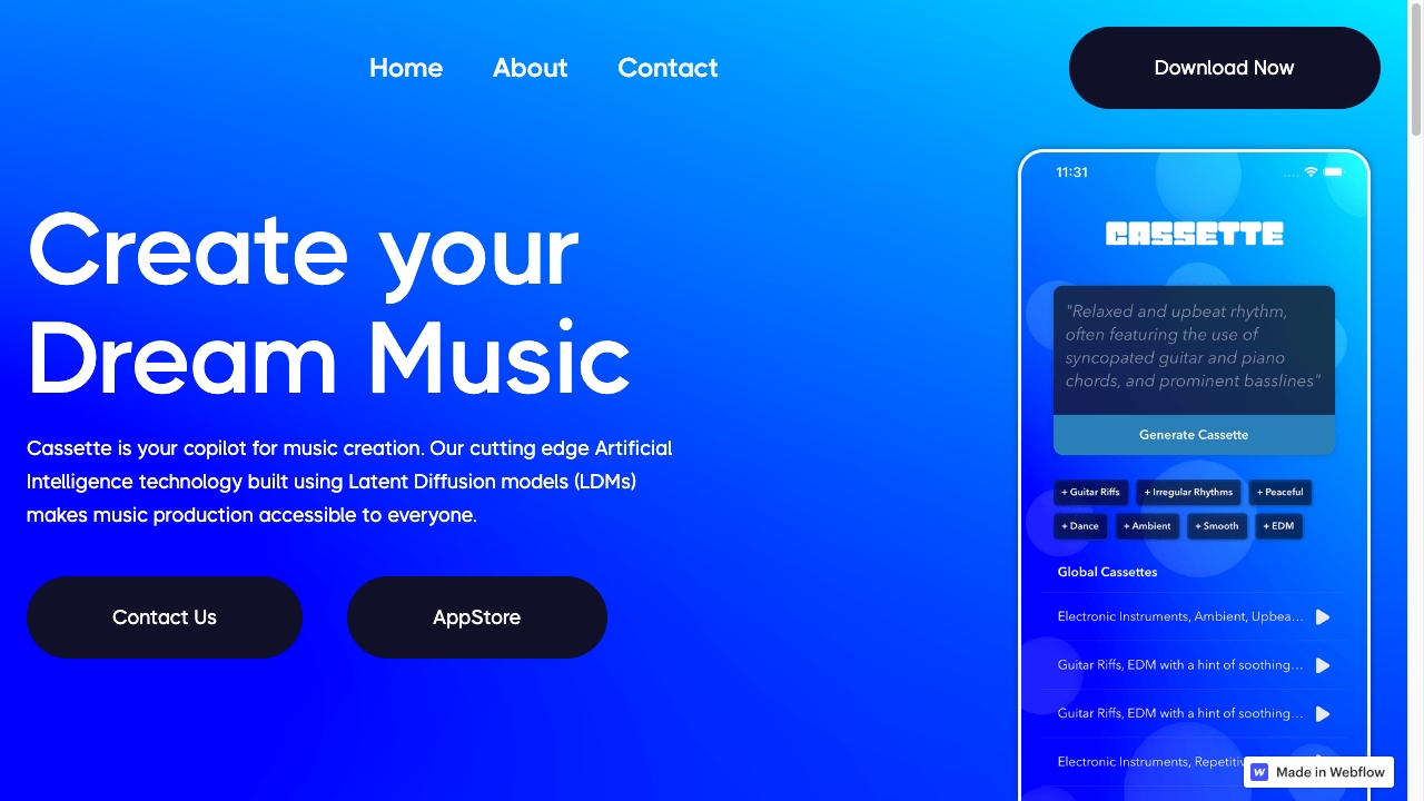 CassetteAI screenshot