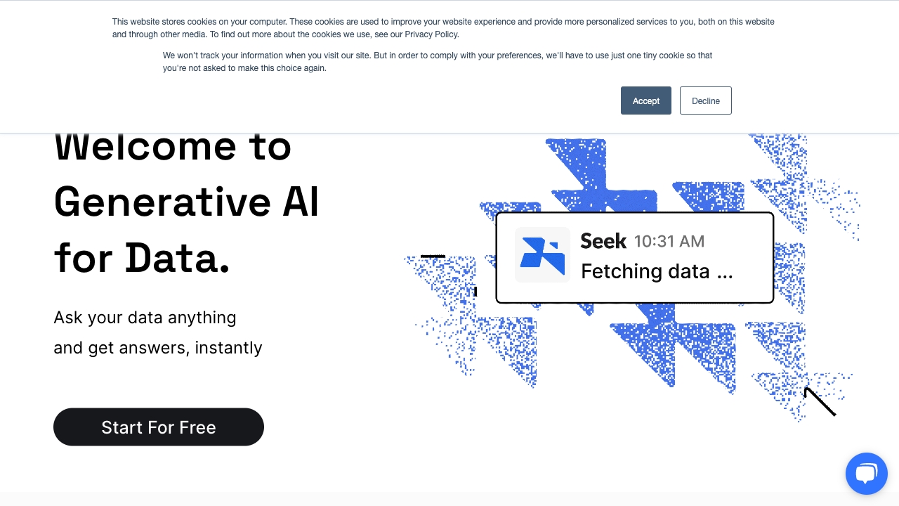 Seek AI screenshot